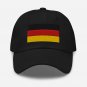 Embroidered Baseball Hat with Germany Flag Patriotic Baseball Cap for Men & Women German Flag Hats
