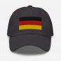 Embroidered Baseball Hat with Germany Flag Patriotic Baseball Cap for Men & Women German Flag Hats