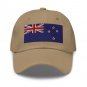 Embroidered Baseball Cap New Zealand Flag Patriotic Hat for Men & Women Adjustable New Zealand Hat