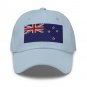 Embroidered Baseball Cap New Zealand Flag Patriotic Hat for Men & Women Adjustable New Zealand Hat