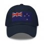 Embroidered Baseball Cap New Zealand Flag Patriotic Hat for Men & Women Adjustable New Zealand Hat