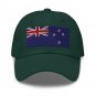 Embroidered Baseball Cap New Zealand Flag Patriotic Hat for Men & Women Adjustable New Zealand Hat