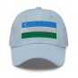 Embroidered Baseball Cap Uzbekistan Flag Patriotic Hat Men & Women Adjustable Uzbekistan Hat