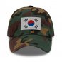 Embroidered Baseball Cap South Korea Flag Patriotic Hat Men & Women Adjustable Korea Flag Hat