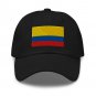 Embroidered Baseball Cap Colombia Flag Patriotic Hat Men & Women Adjustable Colombia Flag Hat