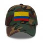 Embroidered Baseball Cap Colombia Flag Patriotic Hat Men & Women Adjustable Colombia Flag Hat