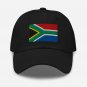 Embroidered Baseball Cap South Africa Flag Patriotic Hat Men & Women Adjustable South Africa Hat