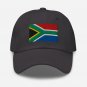 Embroidered Baseball Cap South Africa Flag Patriotic Hat Men & Women Adjustable South Africa Hat