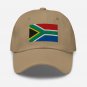 Embroidered Baseball Cap South Africa Flag Patriotic Hat Men & Women Adjustable South Africa Hat