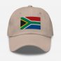 Embroidered Baseball Cap South Africa Flag Patriotic Hat Men & Women Adjustable South Africa Hat
