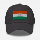 Embroidered Baseball Cap India Flag Patriotic Hat Men & Women Adjustable India Flag Hat