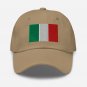 Embroidered Baseball Cap Italy Flag | Patriotic Hat for Men & Women | Adjustable Italy Flag Hat