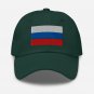 Embroidered Baseball Cap Russia Flag | Patriotic Hat for Men & Women | Adjustable Russia Flag Hat