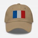 Embroidered Baseball Cap France Flag | Patriotic Hat for Men & Women | Adjustable French Flag Hat Embroidered Baseball Cap France Flag | Patriotic Hat for Men & Women | Adjustable French Flag Hat