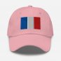 Embroidered Baseball Cap France Flag | Patriotic Hat for Men & Women | Adjustable French Flag Hat