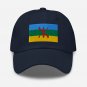 Embroidered Baseball Cap Amazigh Flag | Patriotic Hat for Men & Women | Adjustable Amazigh Flag Hat