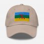 Embroidered Baseball Cap Amazigh Flag | Patriotic Hat for Men & Women | Adjustable Amazigh Flag Hat