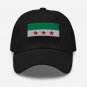 Embroidered Baseball Cap Syria Flag | Patriotic Hat for Men & Women | Adjustable Syria Flag Hat