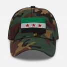 Embroidered Baseball Cap Syria Flag | Patriotic Hat for Men & Women | Adjustable Syria Flag Hat Embroidered Baseball Cap Syria Flag | Patriotic Hat for Men & Women | Adjustable Syria Flag Hat
