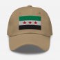 Embroidered Baseball Cap Syria Flag | Patriotic Hat for Men & Women | Adjustable Syria Flag Hat