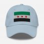 Embroidered Baseball Cap Syria Flag | Patriotic Hat for Men & Women | Adjustable Syria Flag Hat