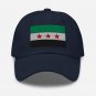Embroidered Baseball Cap Syria Flag | Patriotic Hat for Men & Women | Adjustable Syria Flag Hat