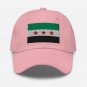 Embroidered Baseball Cap Syria Flag | Patriotic Hat for Men & Women | Adjustable Syria Flag Hat