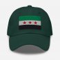 Embroidered Baseball Cap Syria Flag | Patriotic Hat for Men & Women | Adjustable Syria Flag Hat