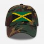 Embroidered Baseball Cap Jamaica Flag | Patriotic Hat for Men & Women | Adjustable Jamaica Flag Hat