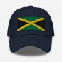 Embroidered Baseball Cap Jamaica Flag | Patriotic Hat for Men & Women | Adjustable Jamaica Flag Hat