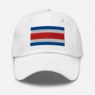 Embroidered Baseball Cap Costa Rica Flag Patriotic Hat Men & Women Adjustable Cap Costa Rican Hat