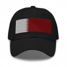 Embroidered Baseball Cap Qatar Flag Patriotic Hat Men & Women Adjustable Cap Qatari Hat