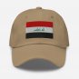 Embroidered Baseball Cap Iraq Flag Patriotic Hat Men & Women Adjustable Cap Iraqi Hat