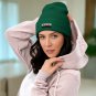 Cuffed Beanie Hat Syria Flag Embroidered Winter Hat Knit Patriotic Hat, Syrian Pride