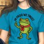 Portland Frog Protest t-shirt In Frog We Trust Pullover | Funny Frog Meme shirt | Portland Art Frog