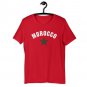 Morocco Emblem T-Shirt, Royal Moroccan Crest Tee, Kingdom of Morocco Flag Shirt, Moroccan Gift
