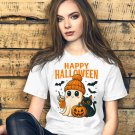 Halloween Ghost Comfort Colors Shirt, Cute Ghost Shirt, Womens T Shirt, Cute Fall , Spooky Gift Halloween Ghost Comfort Colors Shirt, Cute Ghost Shirt, Womens T Shirt, Cute Fall , Spooky Gift