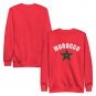 Red Premium Sweatshirt Token Flag Morocco For Girls And Women, Gift for Her