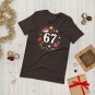 Funny 67 Six Seven Meme Christmas Shirt 6 7 Holiday  Six Seven Gen Alpha, 67 Christmas Squad.