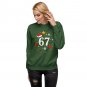 67 Six Seven Christmas Sweatshirt 6 7 Holiday 67th Birthday Funny Gen Alpha, 67 Christmas Squad.