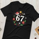 Funny 67 Six Seven Meme Christmas Shirt 6 7 Holiday  Six Seven Gen Alpha, 67 Christmas Squad.