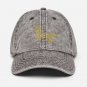 Golden Retriever Dog Outline Hat Embroidered Vintage Cotton Twill Cap