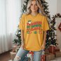 Teaching My Favorite Class Christmas Shirt Funny Teacher Santa & Reindeer Perfect Gift for Educators