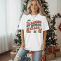 Teaching My Favorite Class Christmas Shirt Funny Teacher Santa & Reindeer Perfect Gift for Educators