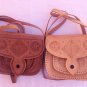 Handmade Moroccan Leather Crossbody Bag &acirc;�� Genuine Carved Shoulder Bag for Women