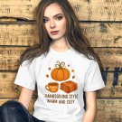 Thanksgiving Pumpkin Spice Design – Cozy Autumn Vibes & Warm Fall Style Illustration Shirt. Thanksgiving Pumpkin Spice Design – Cozy Autumn Vibes & Warm Fall Style Illustration Shirt.