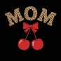 Mom Leopard Cherry PNG: retro cherry art aesthetic png leopard print design (Digital Download)
