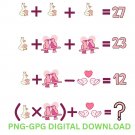 Math Teacher Valentine’s Day, Teacher Love" Math Class Valentine Png