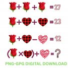 Valentine's Day Shirt for Math Teachers: Math Class & Love Tee Gift