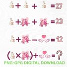 Math Teacher Valentine’s Day, Teacher Love" Math Class Valentine Png